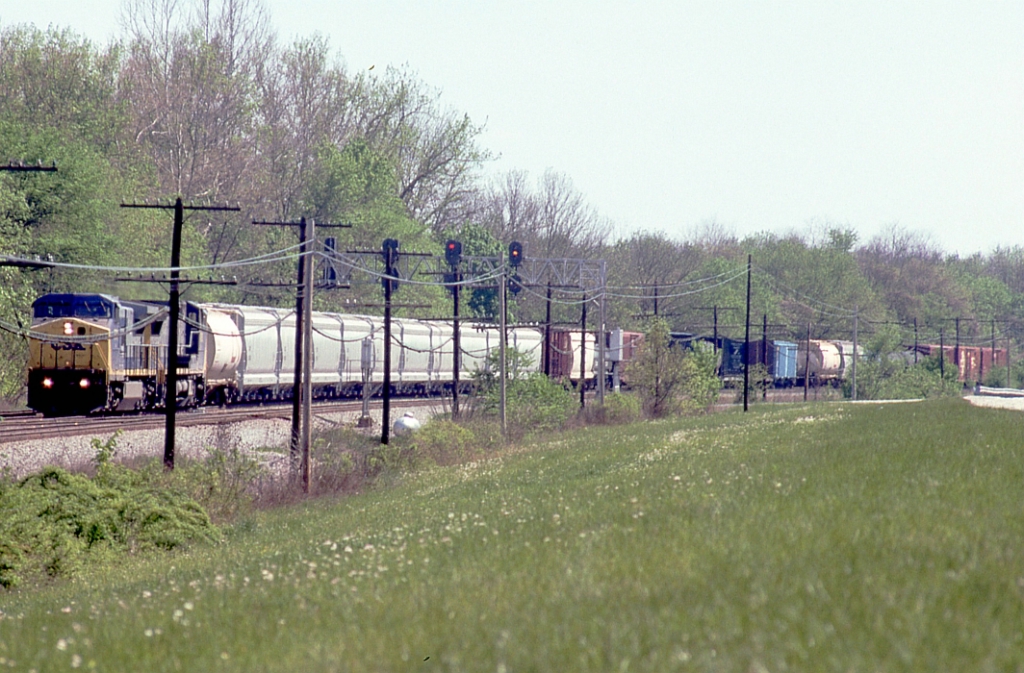 NB freight heading for the Northern sub